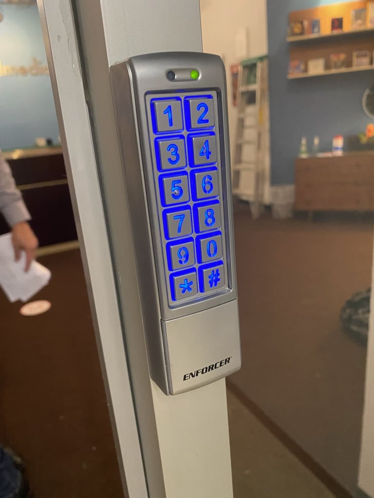 keypad access control seco larm enforcer