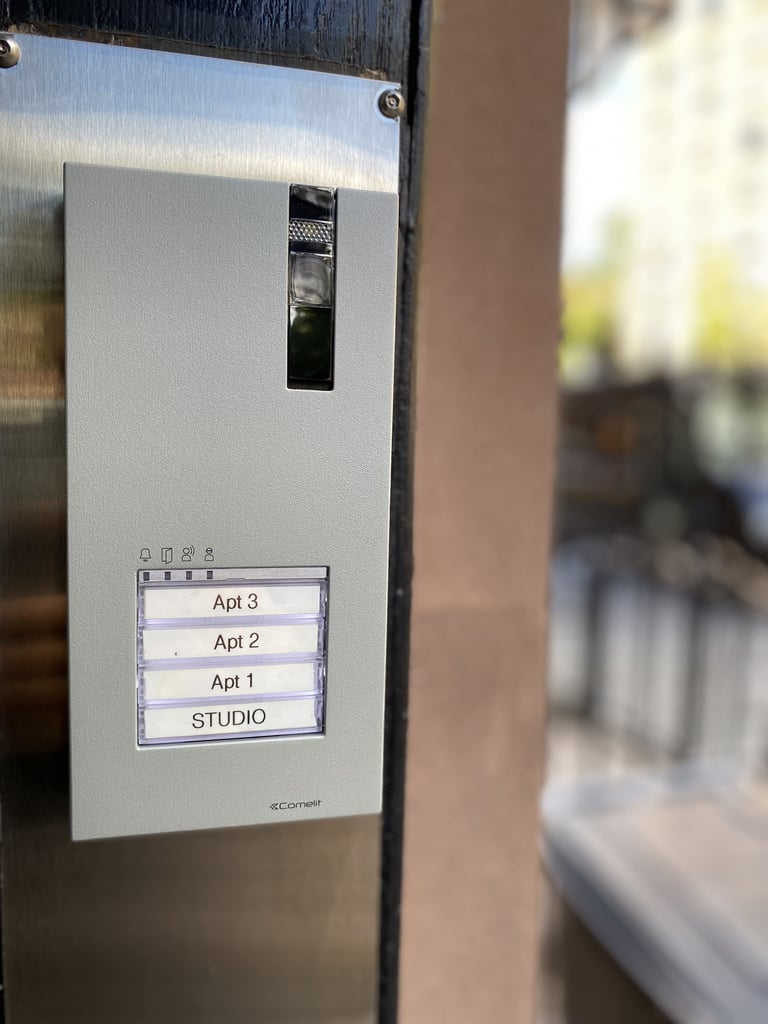 comelit hfx intercom 4 unit