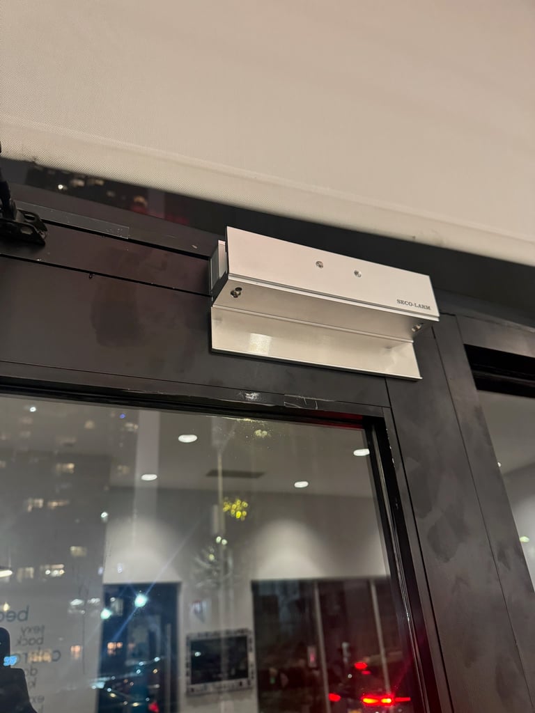 Gym Door Entry Systems with Electric Strike or Magnetic Lock