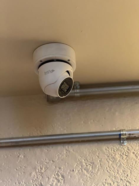 security camera and installation