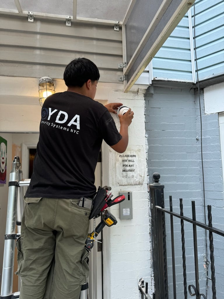 Uniview Surveillance Camera Installation in Queens