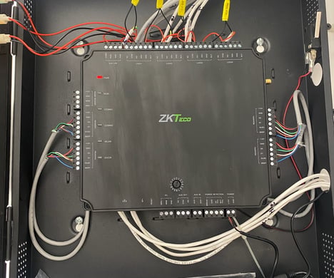 zkteco atlas access control installation
