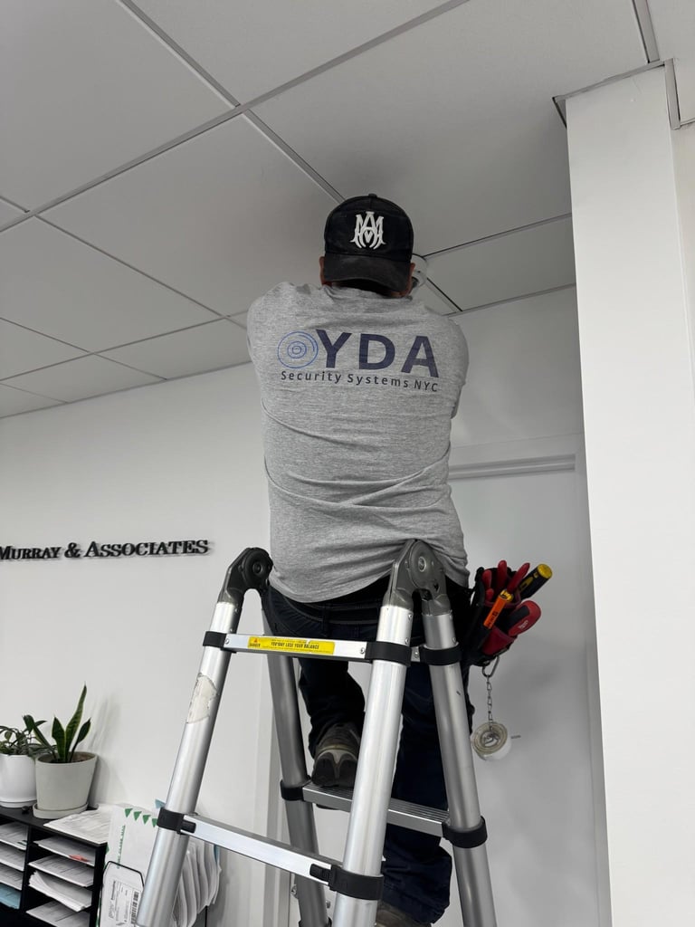 Security camera repair service