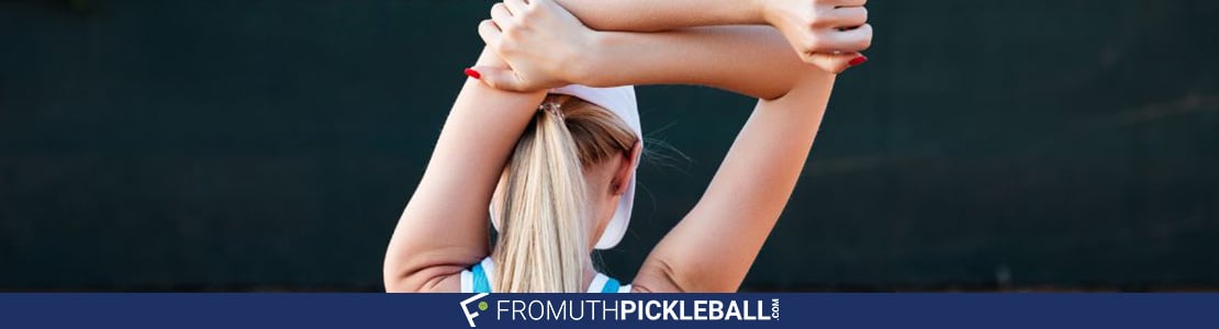 The Importance of Stretching After Playing Pickleball blog post cover image