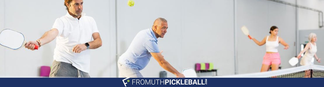 15 Funny Pickleball Team Names To Choose From blog post cover image