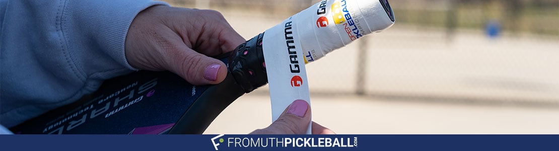 Replacing Your Pickleball Paddle Grip blog post cover image