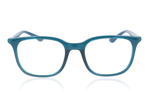 Picture of Ray-Ban 0RX7211 8206 Transparent Turquoise Glasses