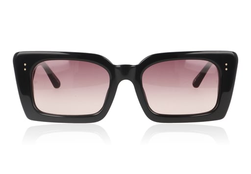 Picture of Linda Farrow Nieve C5 Black Sunglasses