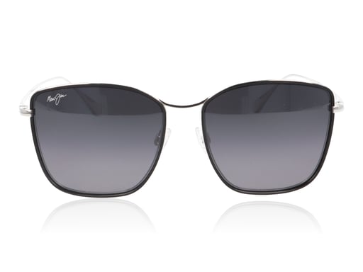 Picture of Maui Jim Tiger lily 02 Black and Silver Sunglasses