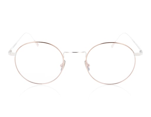Picture of Cutler and Gross AUOP-0001 04 Rose Gold and Silver Glasses