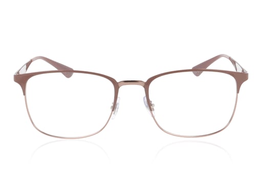 Picture of Ray-Ban 0RX6421 2973 Beige and Copper Glasses