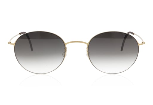 Picture of Lindberg 8808 GT Gold and Black Sunglasses
