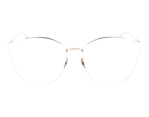 Picture of Linda Farrow Calthorpe C87 Brown and Rose Gold Glasses