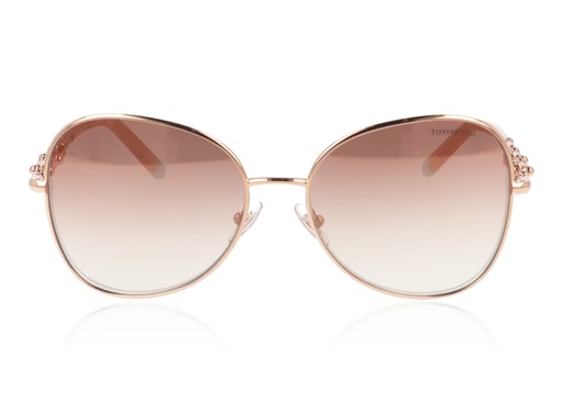 Picture of Tiffany 0TF3086 61053N Rose Gold and Pink Sunglasses
