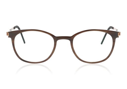 Picture of Lindberg buffalo 1818 H18 T207 PU15 Medium Brown Glasses