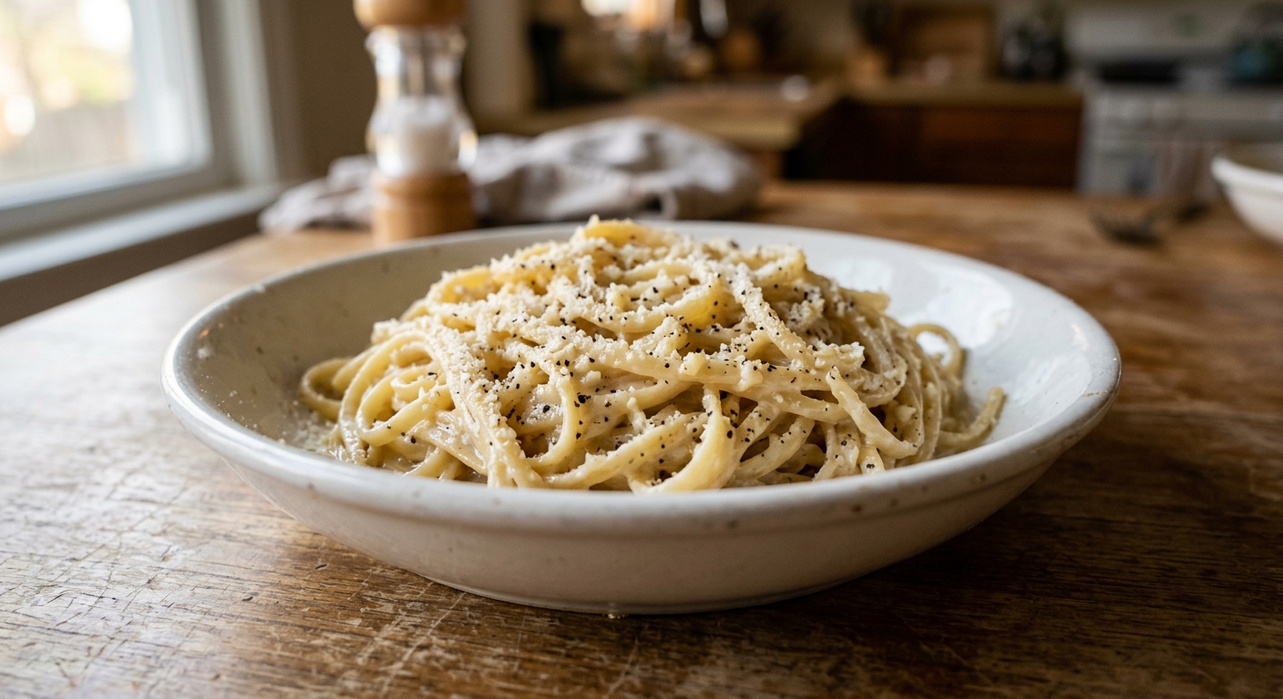 Creamy One-Pan Garlic Parmesan Pasta