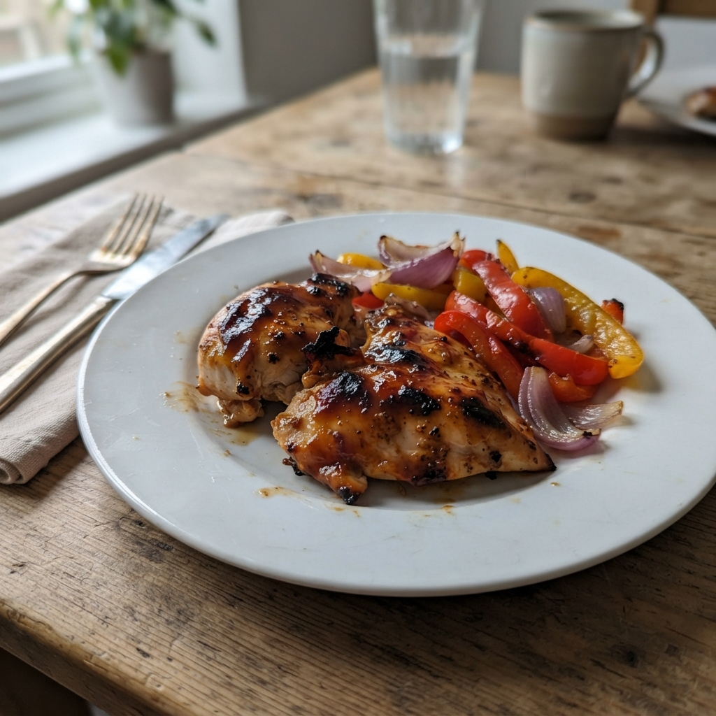 Easy BBQ Chicken Sheet Pan Dinner