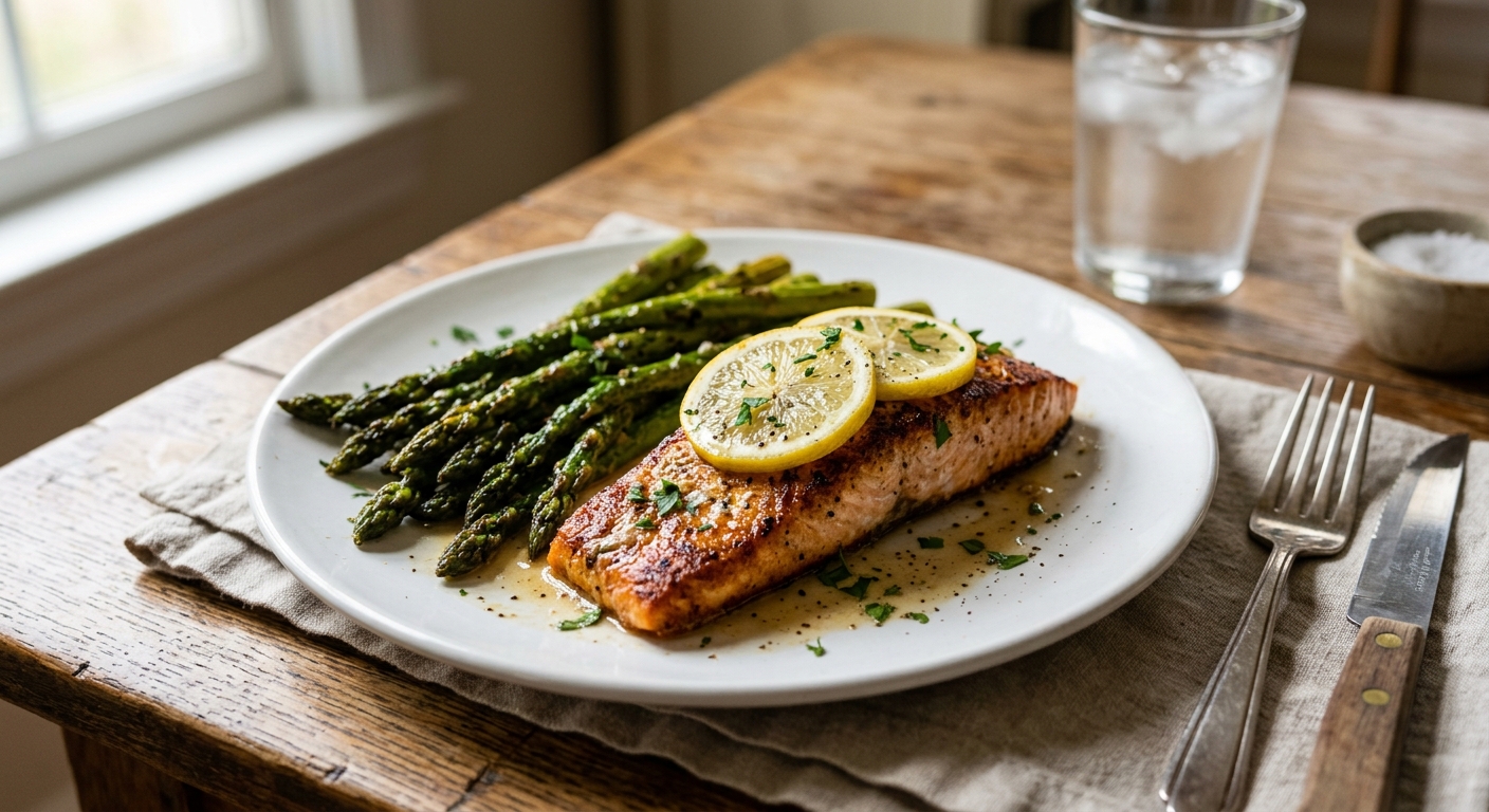One-Pan Lemon Garlic Butter Salmon
