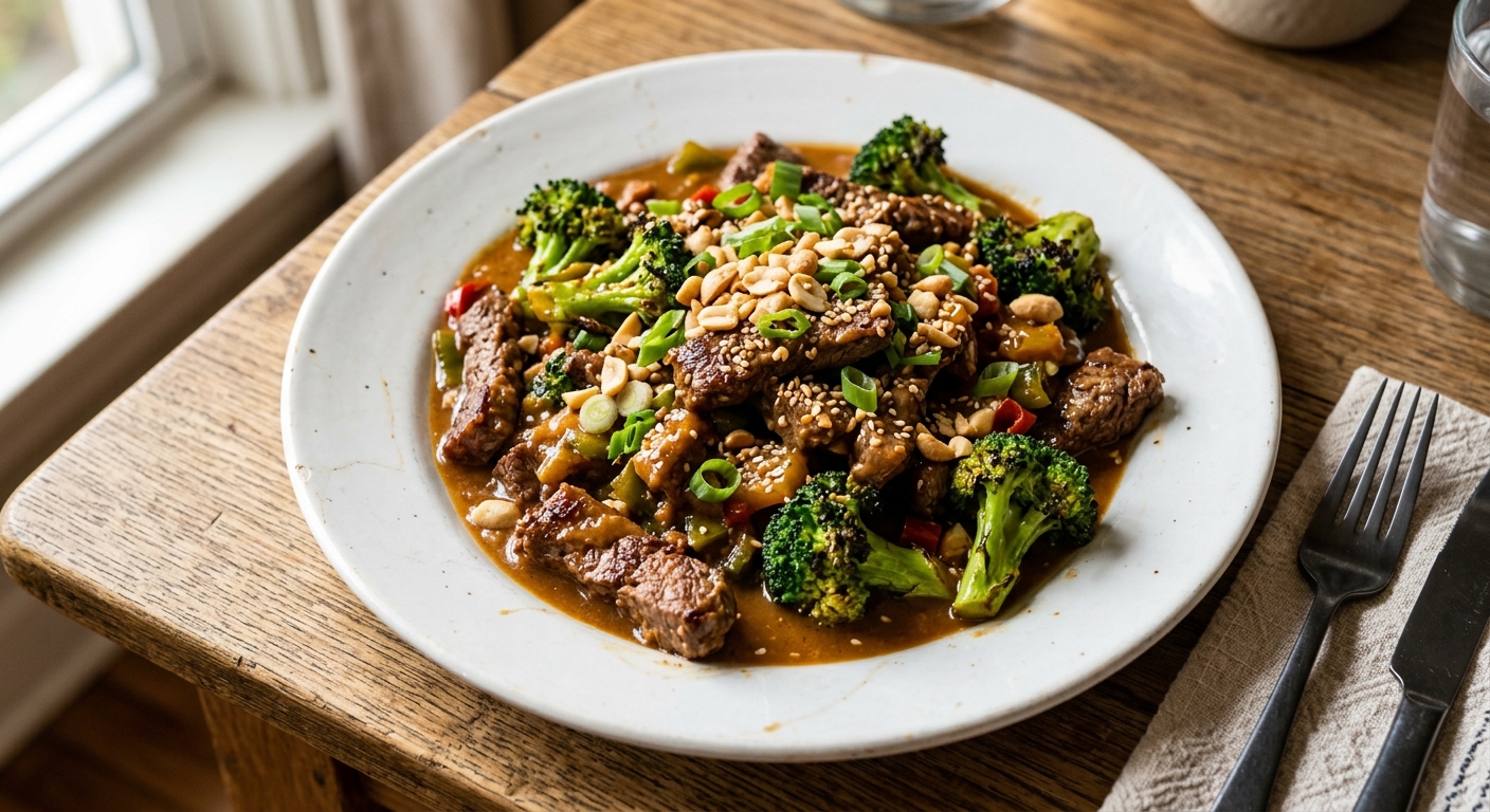 Power-Packed Peanut Beef Stir-Fry