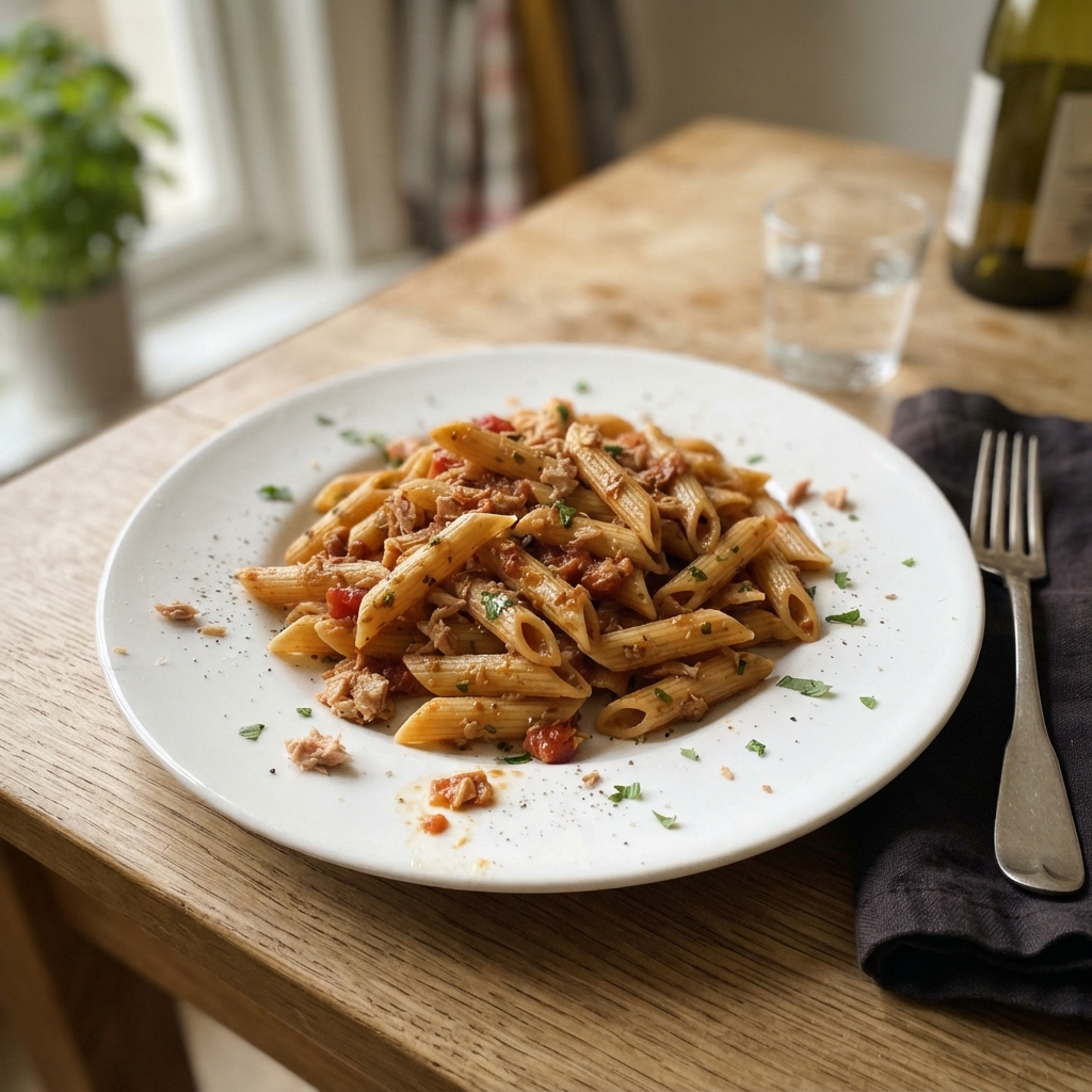 One-Pan Tuna Pasta