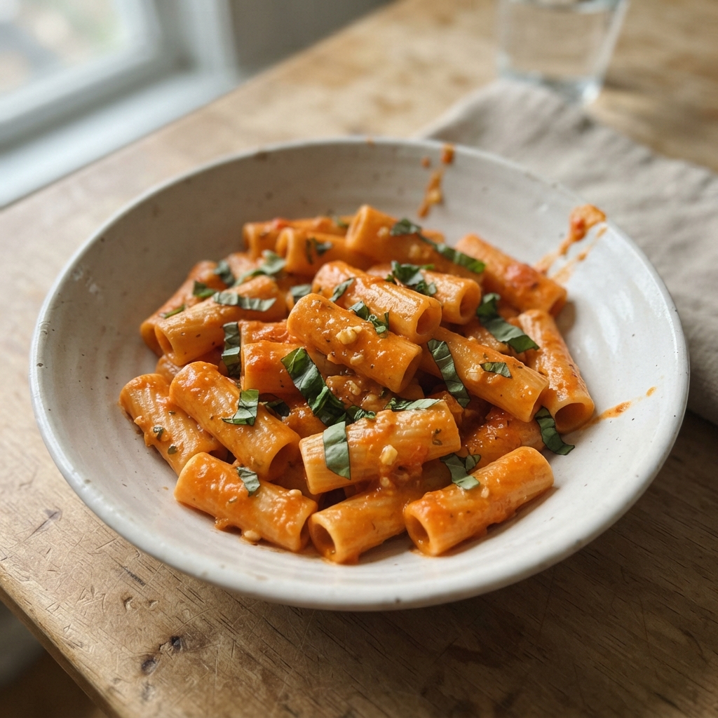 One-Pot Creamy Tomato Basil Pasta