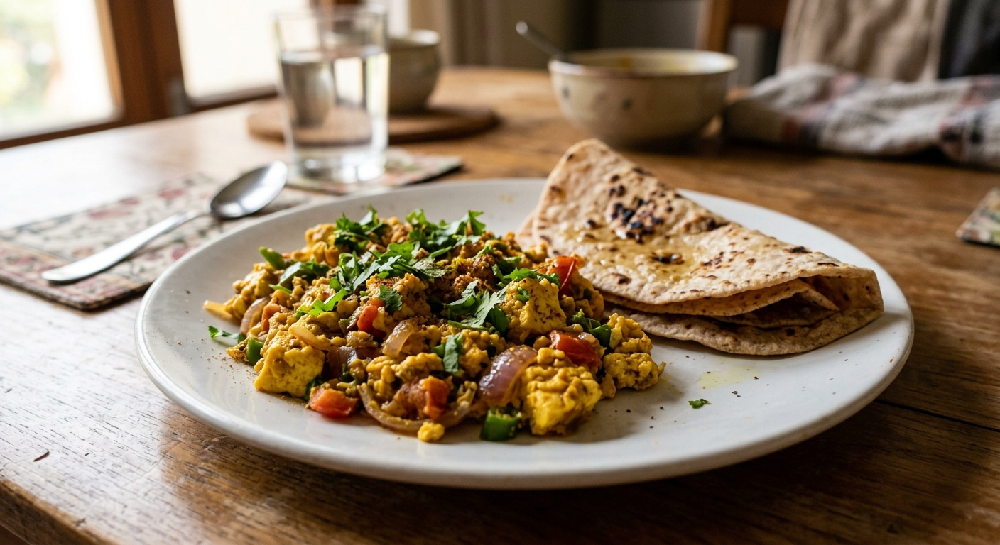 15-Minute Spiced Paneer Bhurji