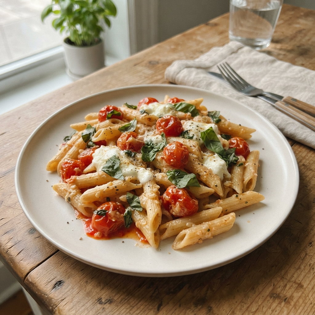 Creamy One-Pot Cherry Tomato Pasta
