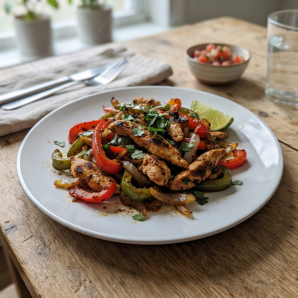 20-Minute Skillet Chicken Fajitas