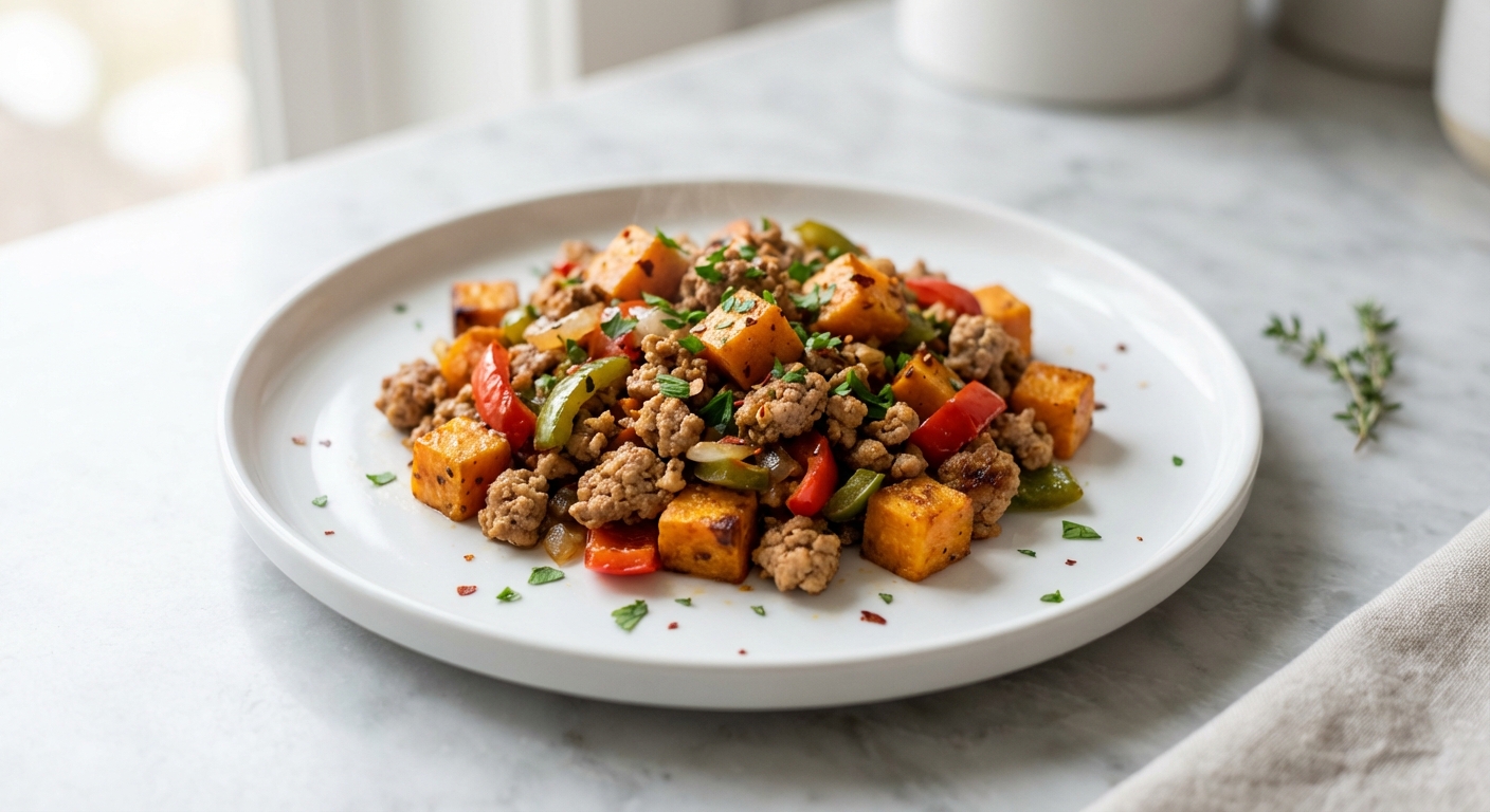 Protein-Packed Turkey and Sweet Potato Skillet