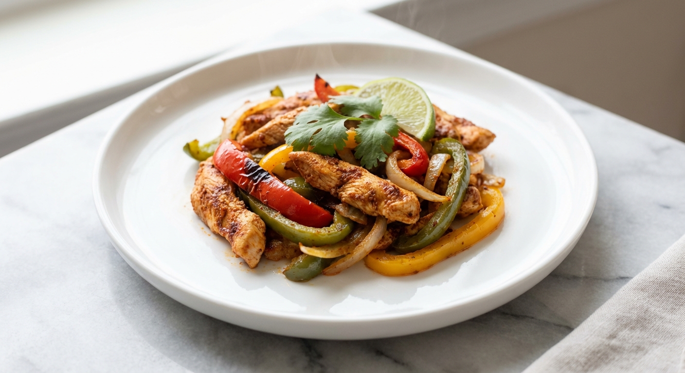 Easy Sheet Pan Chicken Fajitas
