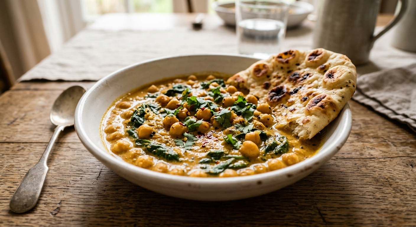 20-Minute Coconut Chickpea Curry