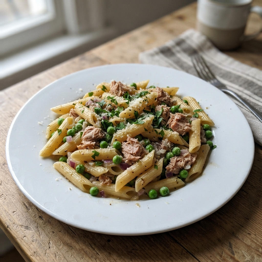One-Pot Budget Tuna Pasta