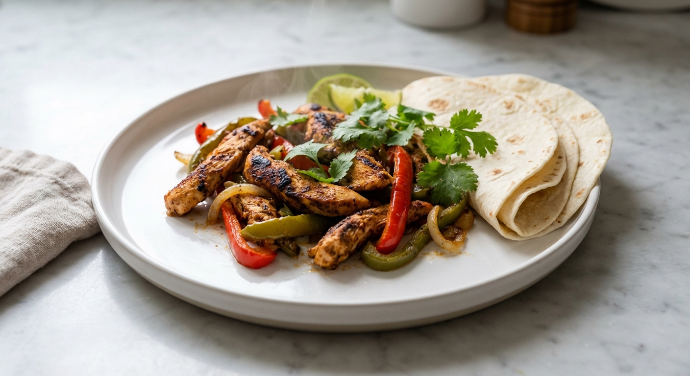 Sheet Pan Chicken Fajitas
