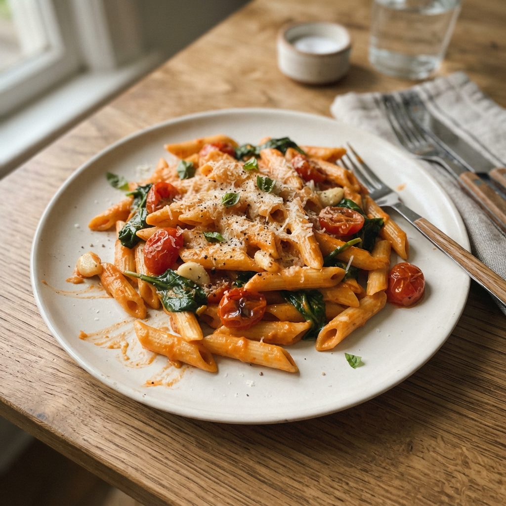One-Pot Creamy Tomato Pasta