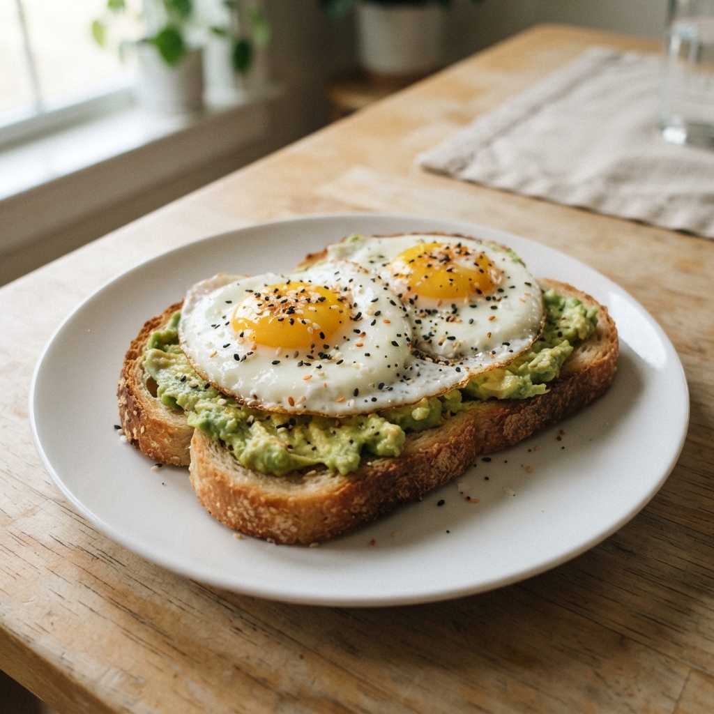 Avocado and Egg Protein Toast