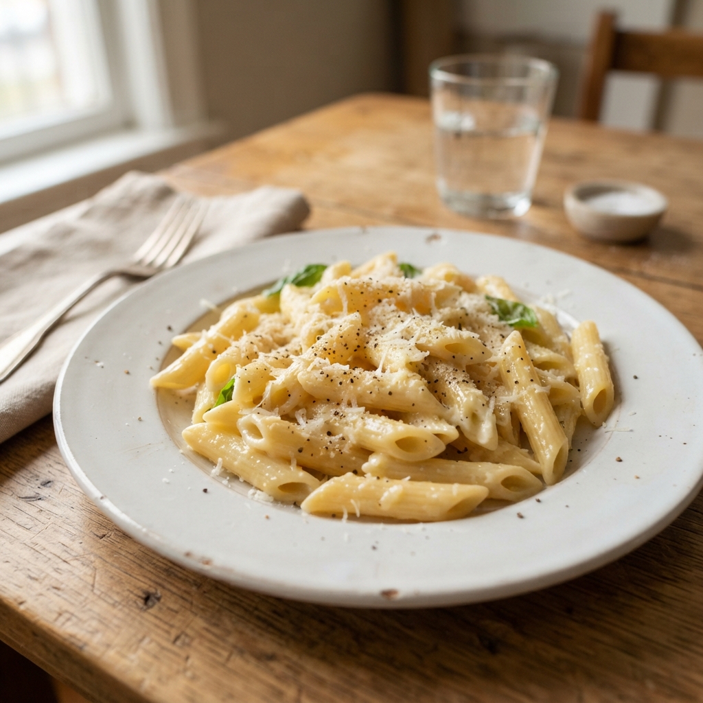 Simple Butter Parmesan Pasta