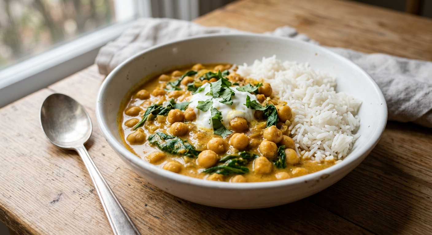 One-Pot Coconut Chickpea Curry