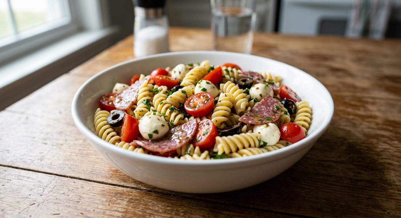 Easy Make-Ahead Italian Pasta Salad