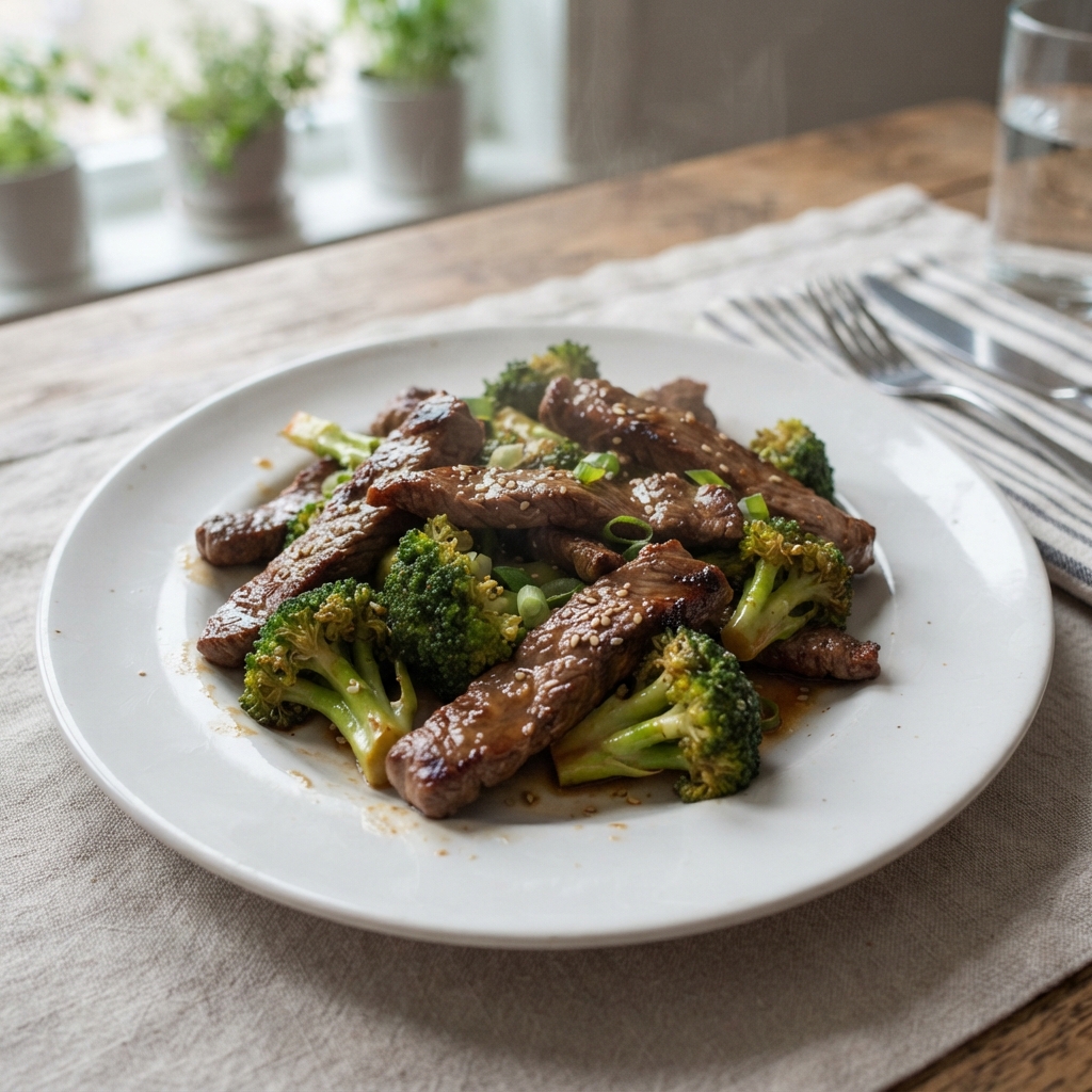 One-Pan Beef and Broccoli Stir-Fry