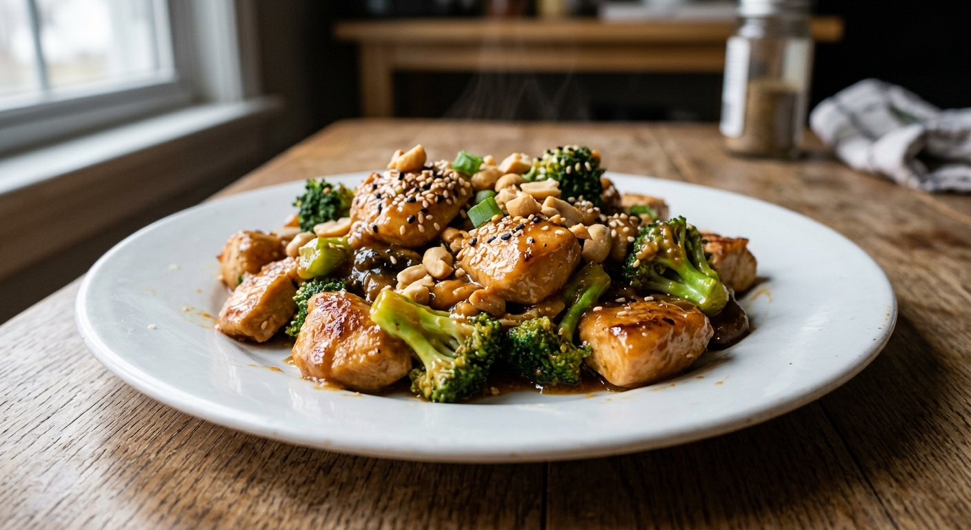 Power-Packed Peanut Butter Chicken Stir-Fry