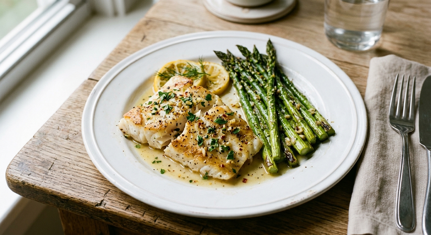 One-Pan Lemon Herb White Fish