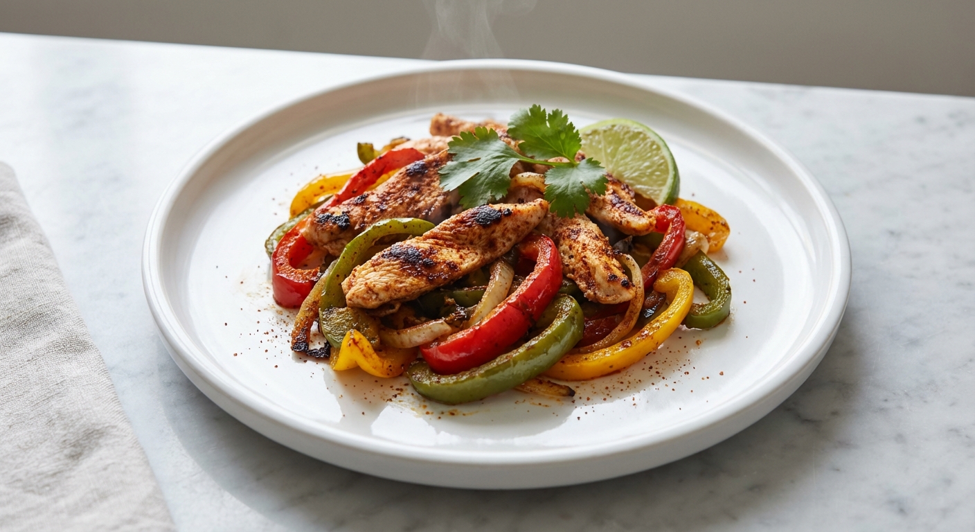 One-Pan Sizzling Chicken Fajitas