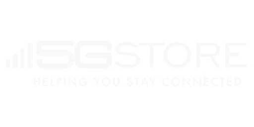 Logo for 5GSTORE with the tagline "Helping You Stay Connected"