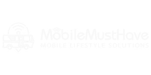 Logo for MobileMustHave Mobile Lifestyle Solutions featuring an RV icon