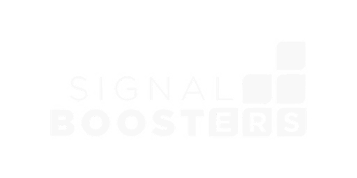 Logo for SIGNAL BOOSTERS with a grid icon