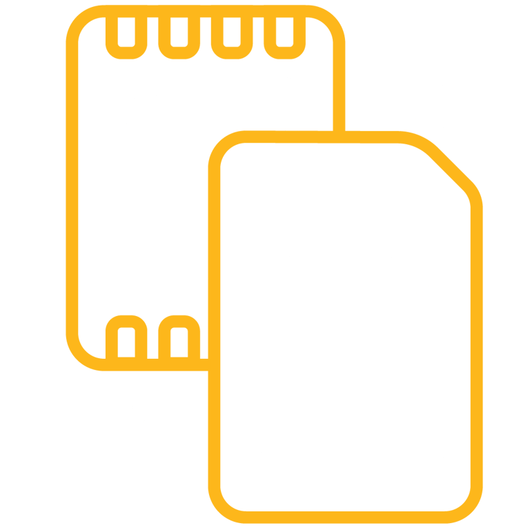 SIM card icon representing multi-SIM cellular connectivity.