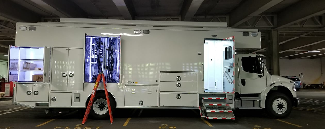 EPXを搭載することで、モバイル本部はプライベートLTE、商用LTE、衛星リンクを組み合わせて、高速で途切れのないVPN接続をモバイル本部およびパトロール車両に提供できます。この構成により、パトロール車両はセルラー接続のカバレッジ範囲が広がります。1つのセルラープロバイダーの範囲外であっても、他のプロバイダーの範囲内にいるため、接続が維持されます。