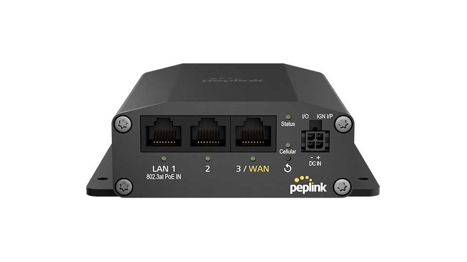 モバイルルーター: 移動用に設計されたセルラールーター - Peplink