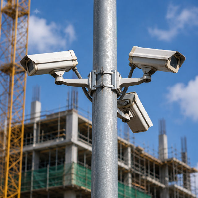 Security camera video surveillance monitoring.
