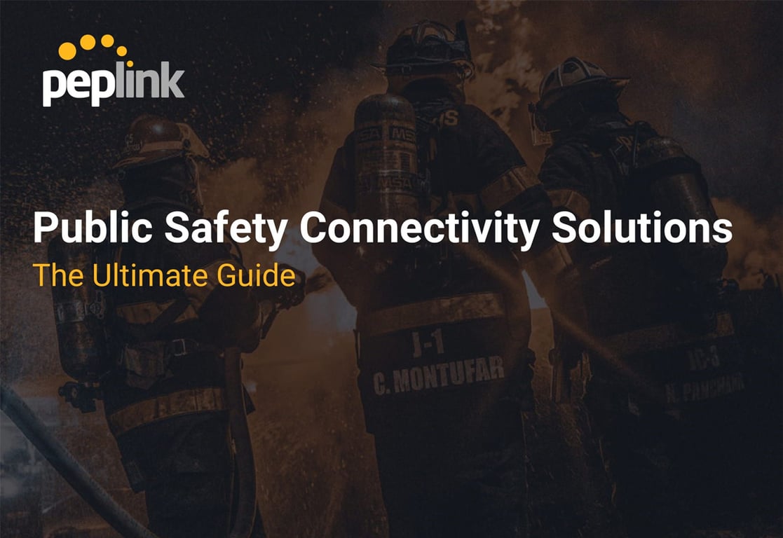 Peplink Public Safety Connectivity Solutions Cover